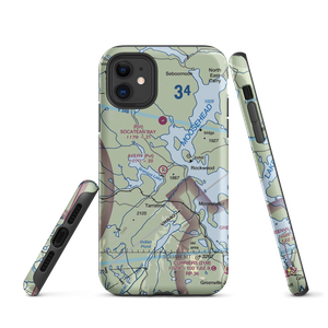 Avery Field (ME22) VFR Sectional  Tough iPhone Case