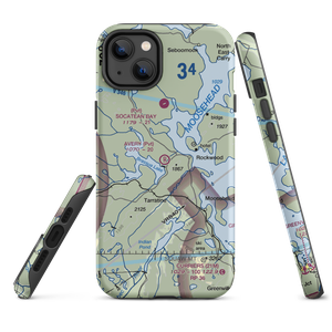 Avery Field (ME22) VFR Sectional  Tough iPhone Case