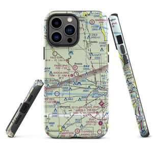 Avoca Airport (39G) VFR Sectional  Tough iPhone Case