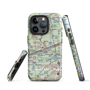 Avoca Airport (39G) VFR Sectional  Tough iPhone Case