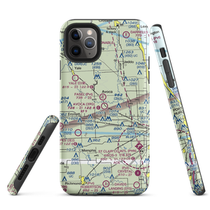 Avoca Airport (39G) VFR Sectional  Tough iPhone Case