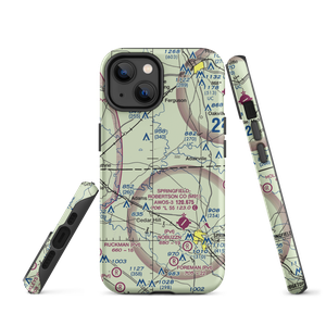 Aydelotte STOLport (TN51) VFR Sectional  Tough iPhone Case