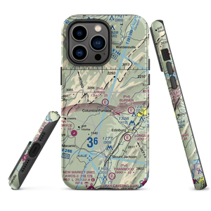 Ayers Airport (VA93) VFR Sectional  Tough iPhone Case