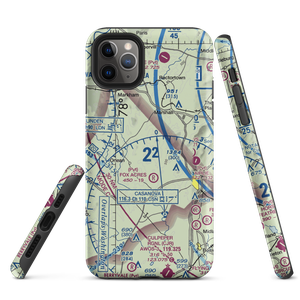 Ayres-Aicp Airport (3VA0) VFR Sectional  Tough iPhone Case