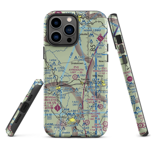 Ayresouth Airport (0GA3) VFR Sectional  Tough iPhone Case