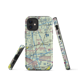 B & C Airport (IL99) VFR Sectional  Tough iPhone Case