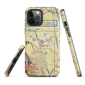 B & E Ranch Airport (2CA8) VFR Sectional  Tough iPhone Case