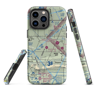 B & G Farms Airport (4WA0) VFR Sectional  Tough iPhone Case