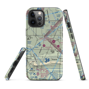B & G Farms Airport (4WA0) VFR Sectional  Tough iPhone Case
