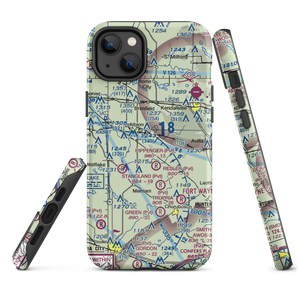 B & V Flying Ranch Airport (98IN) VFR Sectional  Tough iPhone Case