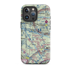 B & V Flying Ranch Airport (98IN) VFR Sectional  Tough iPhone Case