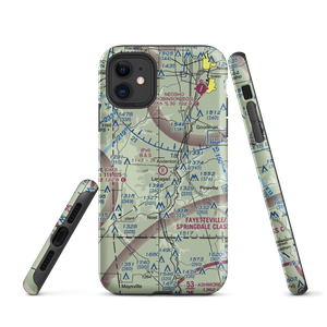 B and S Farms Airfield (MO13) VFR Sectional  Tough iPhone Case