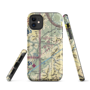 B Bar Ranch Airport (84OR) VFR Sectional  Tough iPhone Case