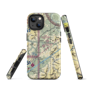 B Bar Ranch Airport (84OR) VFR Sectional  Tough iPhone Case