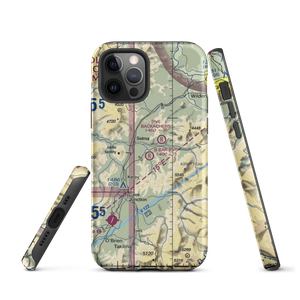 B Bar Ranch Airport (84OR) VFR Sectional  Tough iPhone Case