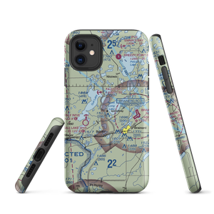 B I R Airport (MY55) VFR Sectional  Tough iPhone Case