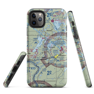 B I R Airport (MY55) VFR Sectional  Tough iPhone Case