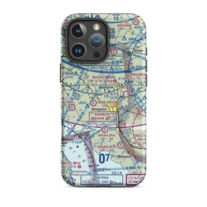 B J Farms Airport (NJ06) VFR Sectional  Tough iPhone Case