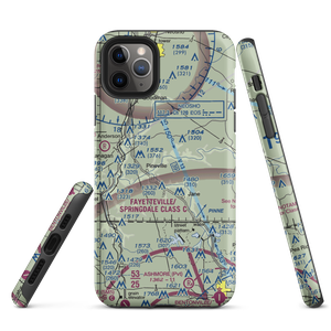 B S Ranch Airport (7MO3) VFR Sectional  Tough iPhone Case