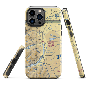 Babb Airport (49S) VFR Sectional  Tough iPhone Case