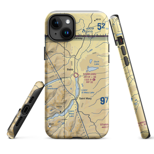 Babb Airport (49S) VFR Sectional  Tough iPhone Case