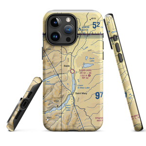 Babb Airport (49S) VFR Sectional  Tough iPhone Case