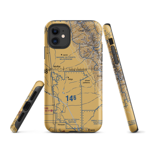 Baca Grande Airfield (BCJ) VFR Sectional  Tough iPhone Case