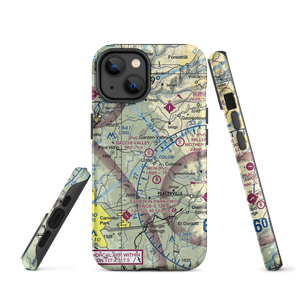 Bacchi Valley Industries Airport (80CA) VFR Sectional  Tough iPhone Case