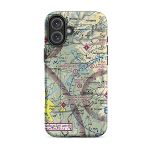 Bacchi Valley Industries Airport (80CA) VFR Sectional  Tough iPhone Case