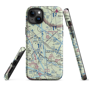 Bachman Farm Ultralightport (US-0124) VFR Sectional  Tough iPhone Case