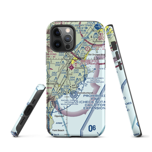 Back Acres Airport (ME46) VFR Sectional  Tough iPhone Case