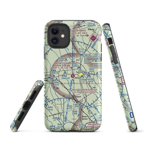 Bacon County Airport (AMG) VFR Sectional  Tough iPhone Case