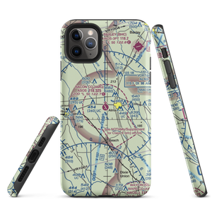 Bacon County Airport (AMG) VFR Sectional  Tough iPhone Case