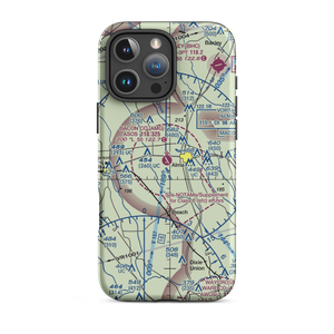 Bacon County Airport (AMG) VFR Sectional  Tough iPhone Case