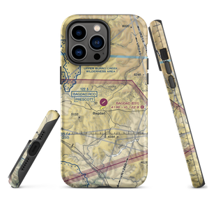 Bagdad Airport (E51) VFR Sectional  Tough iPhone Case