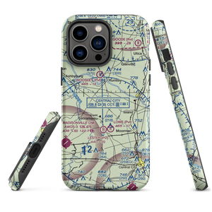 Baggett Farms Airport (93KY) VFR Sectional  Tough iPhone Case