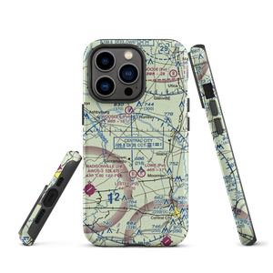 Baggett Farms Airport (93KY) VFR Sectional  Tough iPhone Case