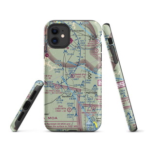 Bains Private Airport (20TS) VFR Sectional  Tough iPhone Case