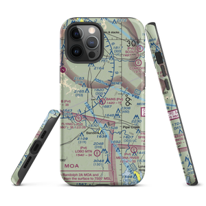 Bains Private Airport (20TS) VFR Sectional  Tough iPhone Case