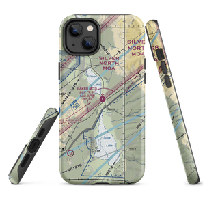 Baker Airport (0O2) VFR Sectional  Tough iPhone Case
