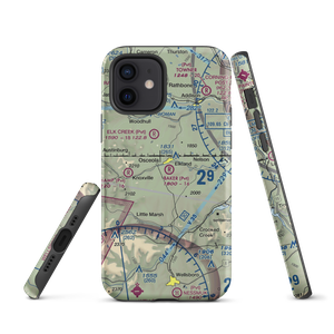 Baker Airport (PA75) VFR Sectional  Tough iPhone Case