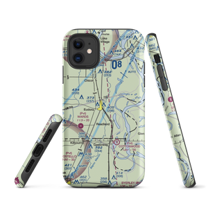 Baker Flying Service Airport (AR01) VFR Sectional  Tough iPhone Case