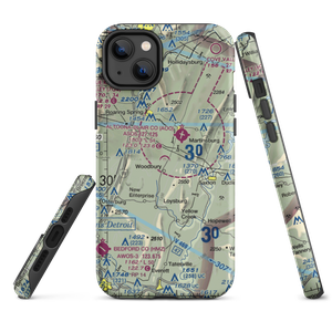 Baker-Sell Airport (2PN5) VFR Sectional  Tough iPhone Case