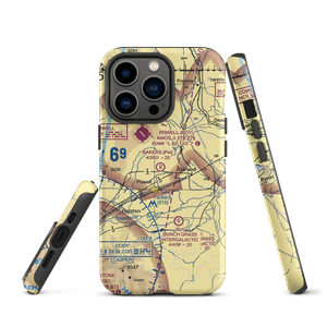 Bakers Field (WY36) VFR Sectional  Tough iPhone Case