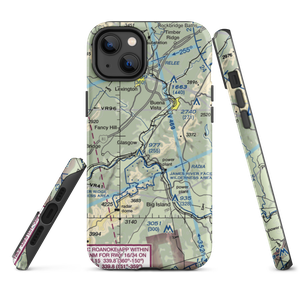 Balcony Downs Airstrip (VA43) VFR Sectional  Tough iPhone Case