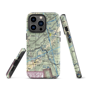 Balcony Downs Airstrip (VA43) VFR Sectional  Tough iPhone Case