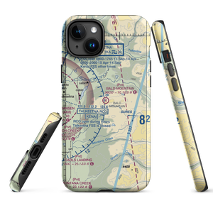 Bald Mountain Airport (2AK7) VFR Sectional  Tough iPhone Case