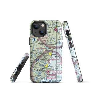 Bald Mountain Airport (ME14) VFR Sectional  Tough iPhone Case