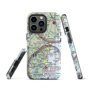 Bald Mountain Airport (ME14) VFR Sectional  Tough iPhone Case