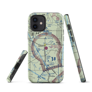 Baldwin Municipal Airport (7D3) VFR Sectional  Tough iPhone Case